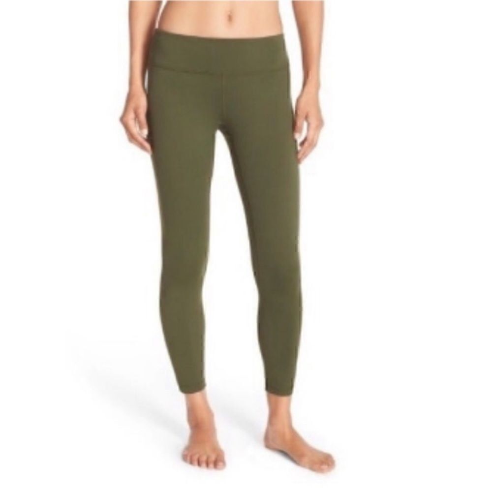 Zella Nordstrom Green Cropped Leggings Size 1X